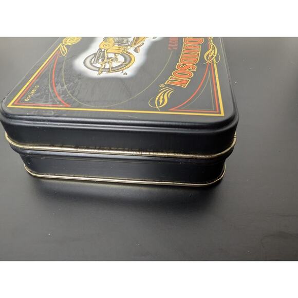Vtg 1997 Harley Davidson 2 Decks Cards Numbered Limited Edition Collector Tin - Picture 3 of 8